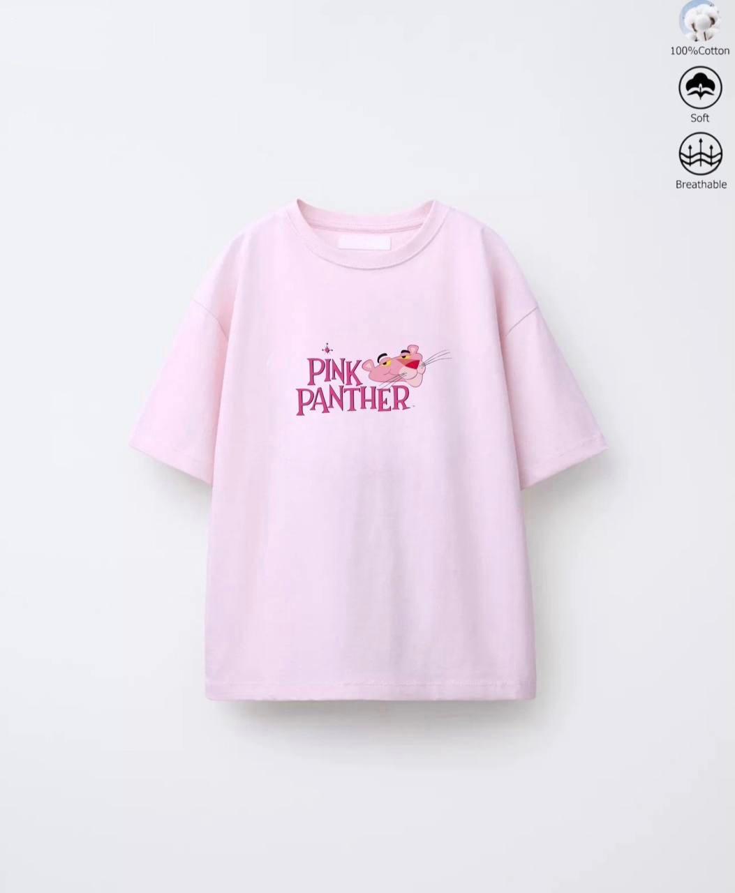 Kız Çocuk Pink Panter T-shirt