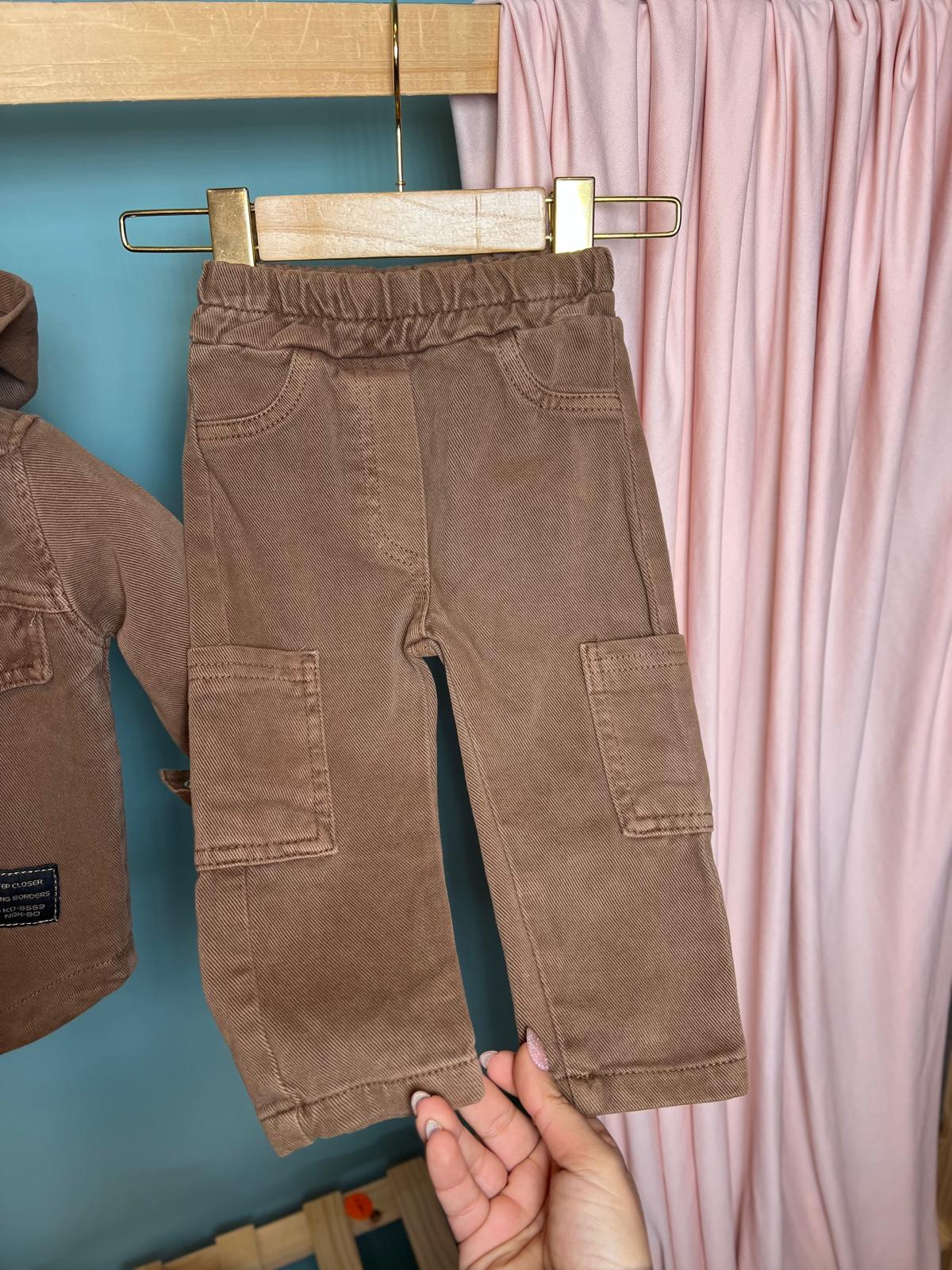 Erkek Bebek Denim 3'lü Takım görsel 4