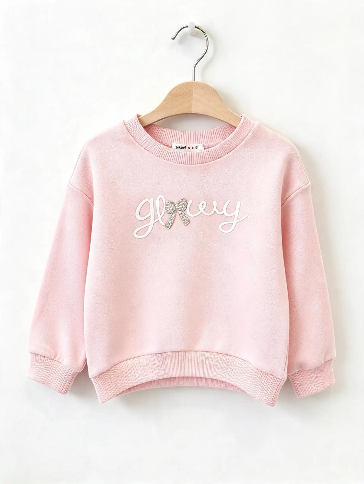 Kız Çocuk Glowy Sweatshirt
