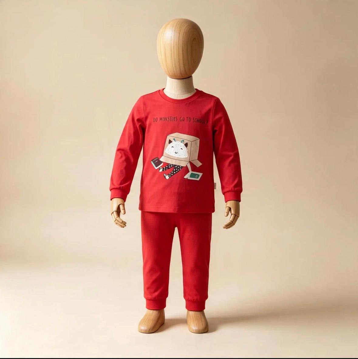 Erkek Çocuk Go To School Pijama