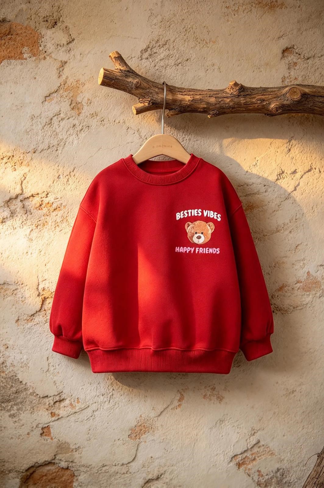 Kız Çocuk Happy Friends Sweat