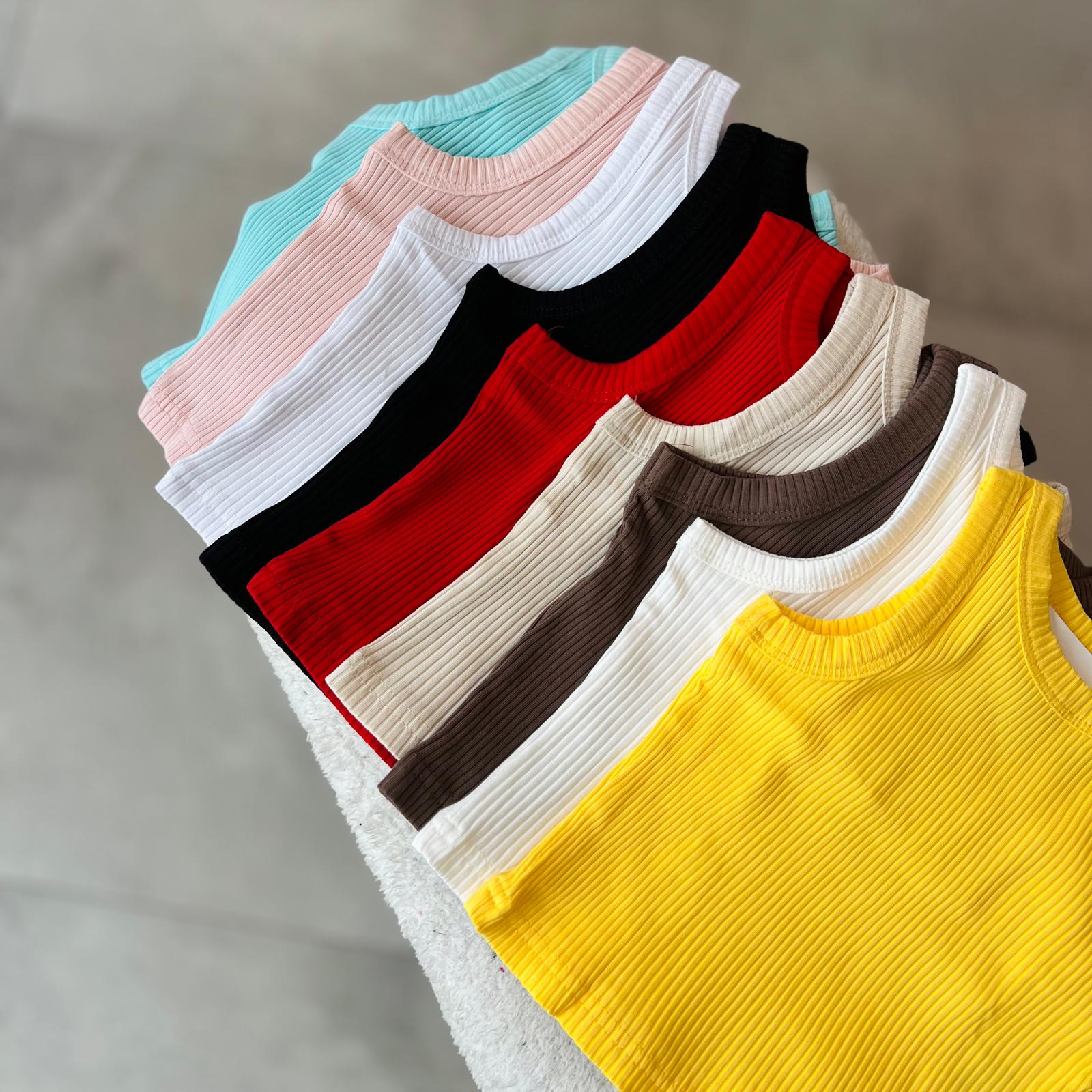 Fitilli Basic Crop Top görsel 4