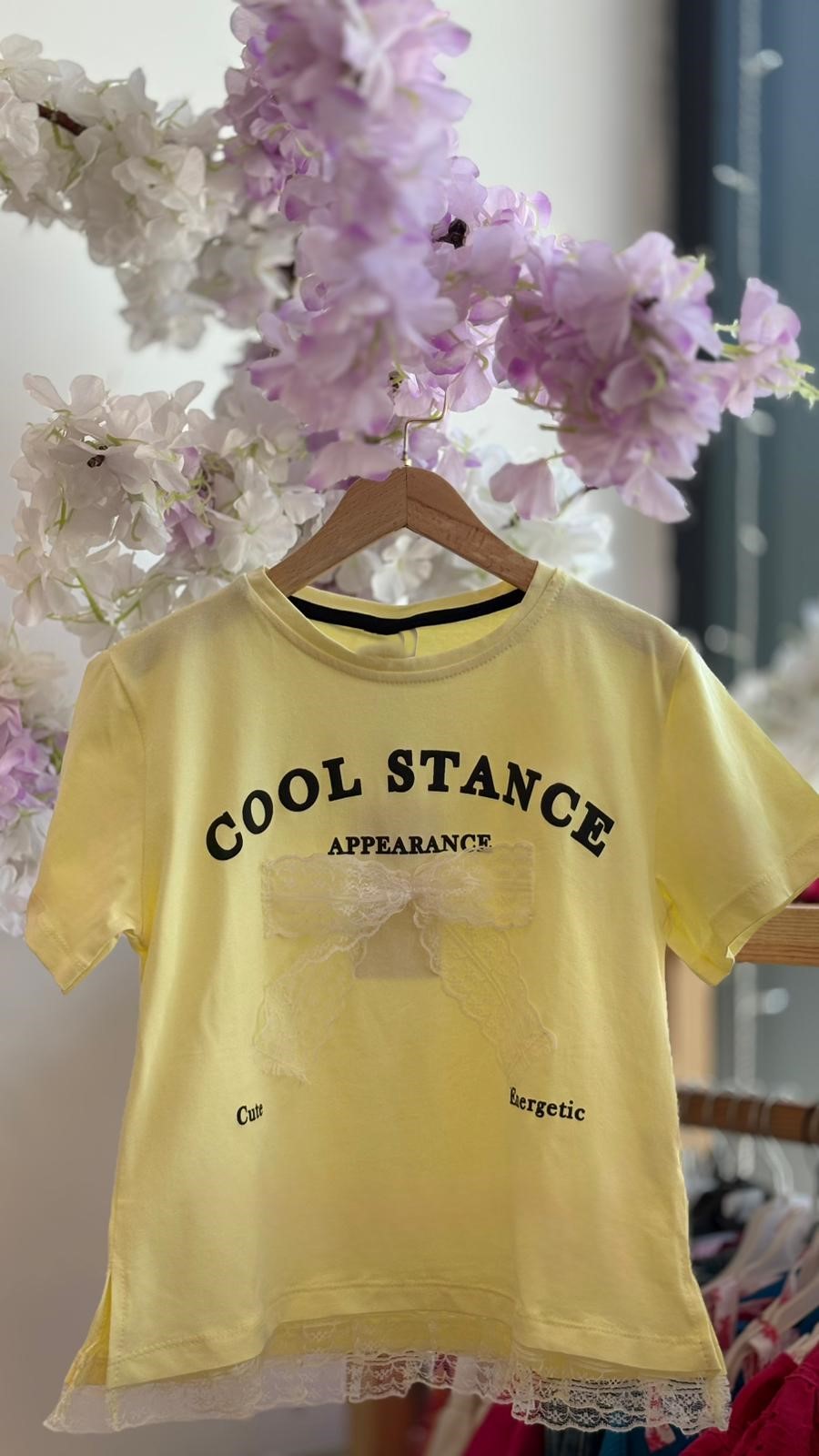 Kız Çocuk Cool Stance Tişört