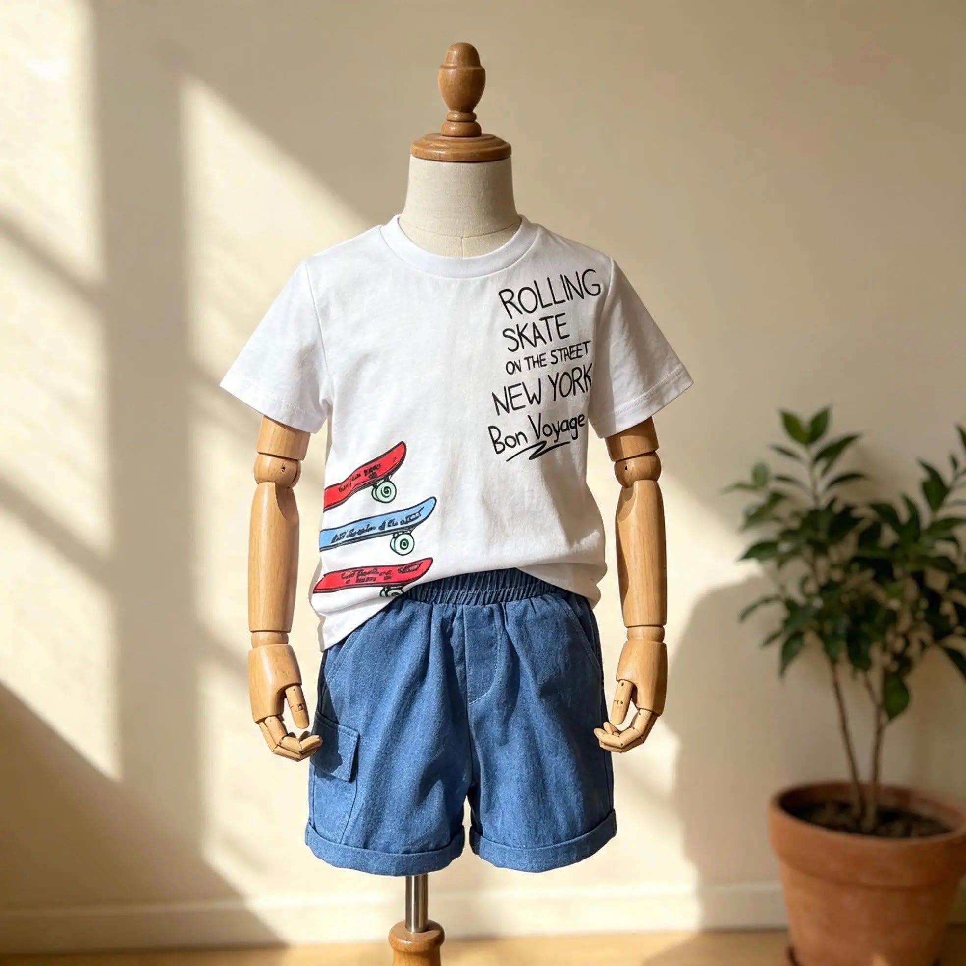 Skate Şortlu Takım