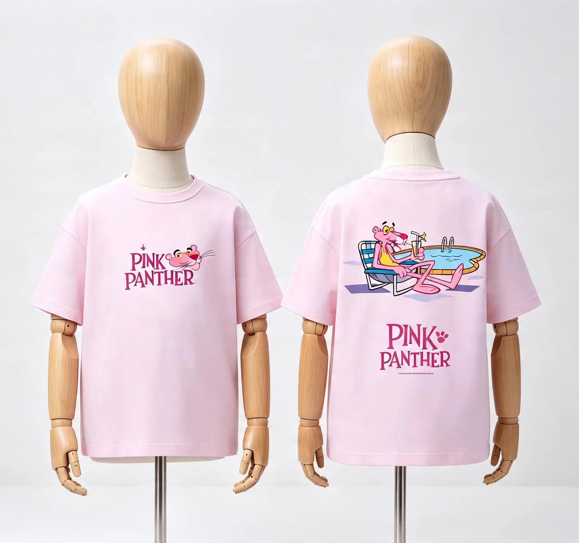 Kız Çocuk Pink Panter T-shirt