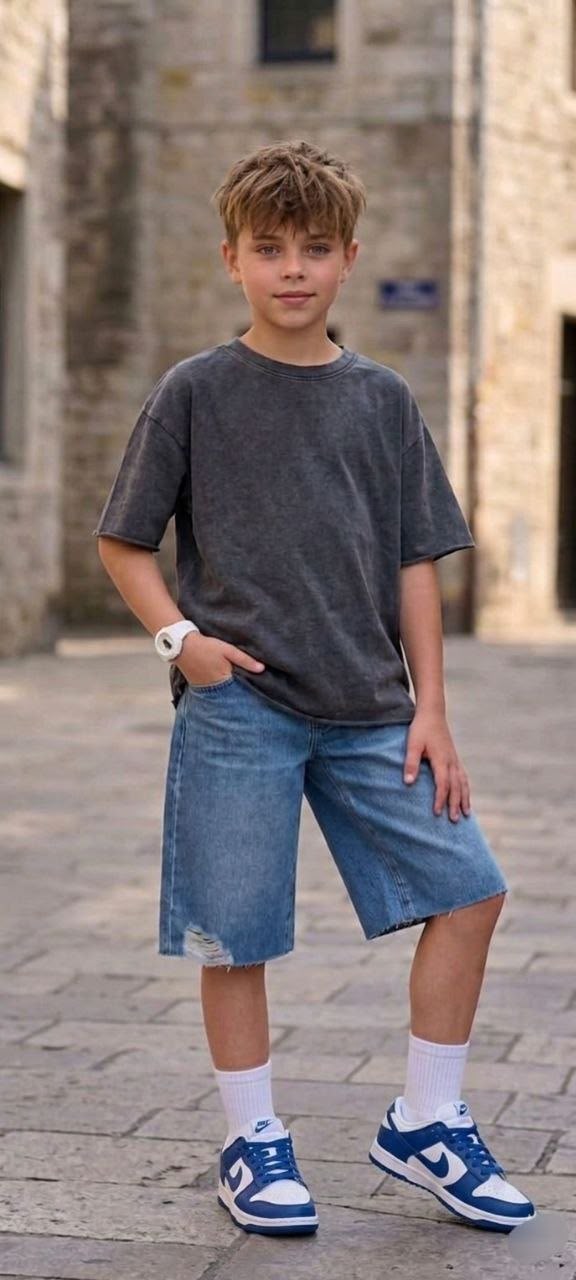 Unisex Kot Şort görsel 5
