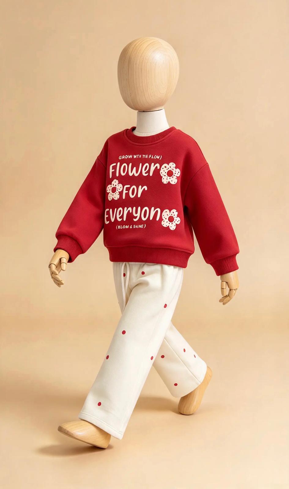 Kız Çocuk Flower Takım