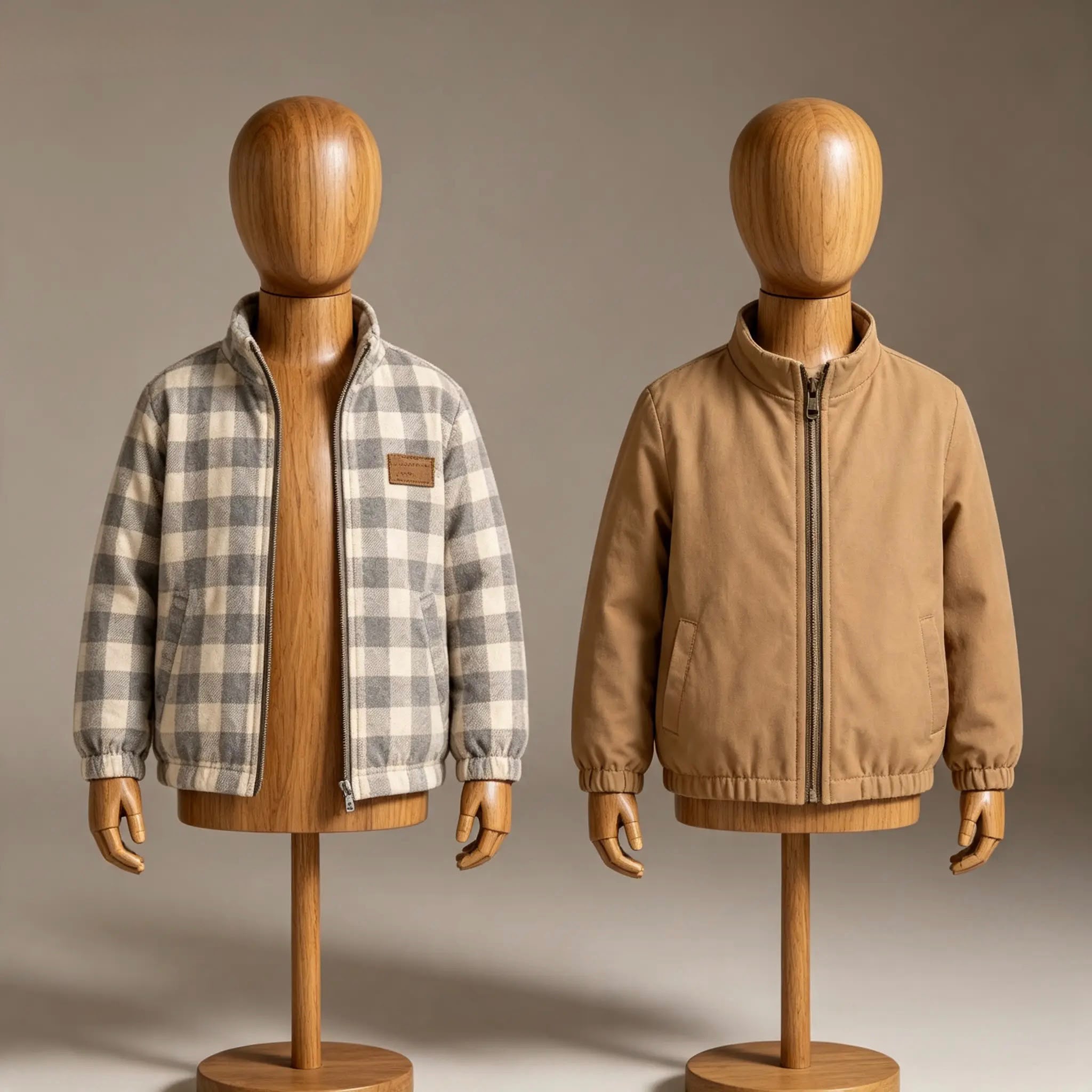 Erkek Çocuk Çift Taraflı Ceket